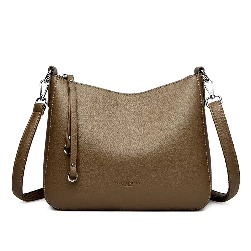 Genuine Soft Leather Women’s Shoulder & Crossbody Bag