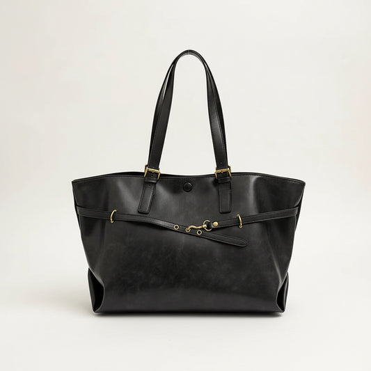 Y2K Retro PU Leather Shoulder Bag – Luxury Women’s Tote