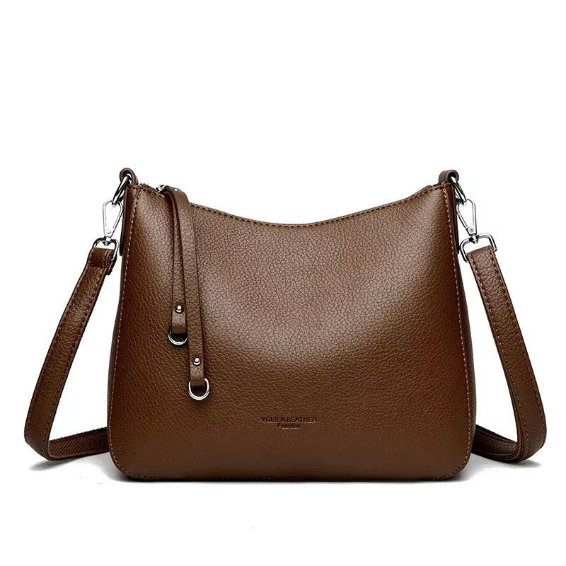 Genuine Soft Leather Women’s Shoulder & Crossbody Bag