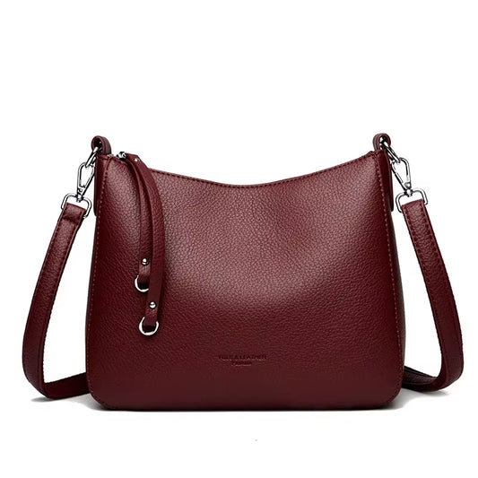Genuine Soft Leather Women’s Shoulder & Crossbody Bag
